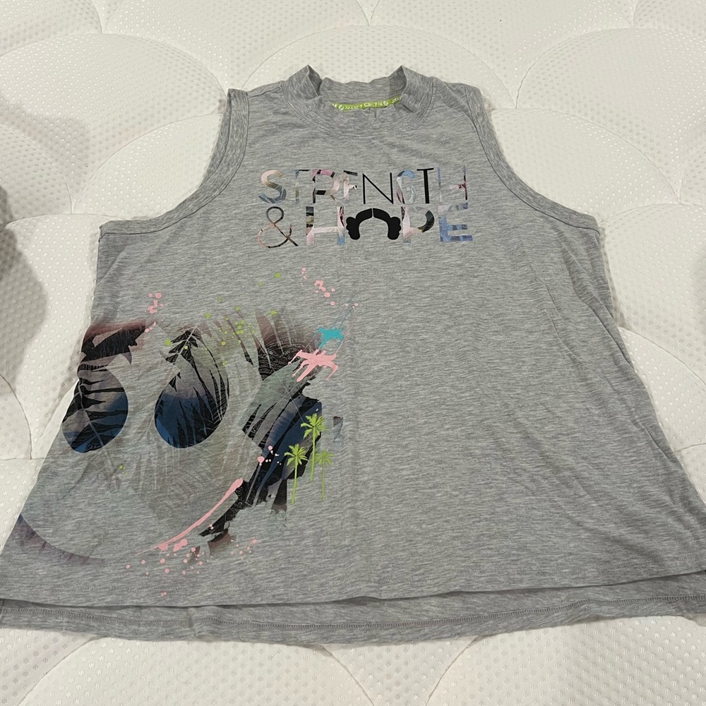 Disney Star Wars Gray Women’s Tank Top with Mock Turtleneck